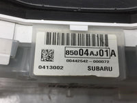 2013 Subaru Legacy Instrument Cluster Speedometer Gauges P/N:PN:85004AJ01A Fits Fits 2014 OEM Used Auto Parts - Oemusedautop