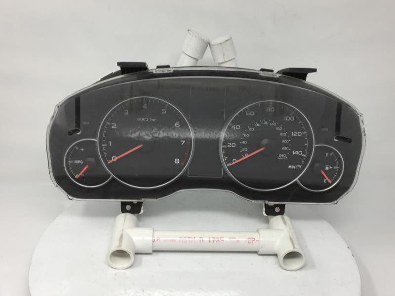 2013 Subaru Legacy Instrument Cluster Speedometer Gauges P/N:49K MI. PN:85004AJ08A Fits OEM Used Auto Parts - Oemusedautopar