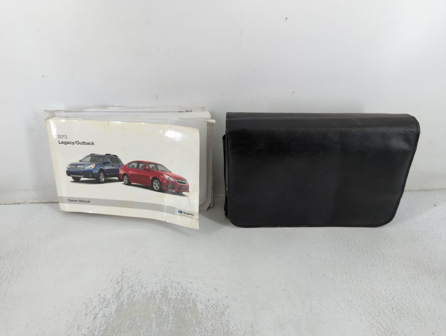 2013 Subaru Outback Owners Manual Book Guide P/N:A2490BE-B OEM Used Auto Parts - Oemusedautoparts1.com