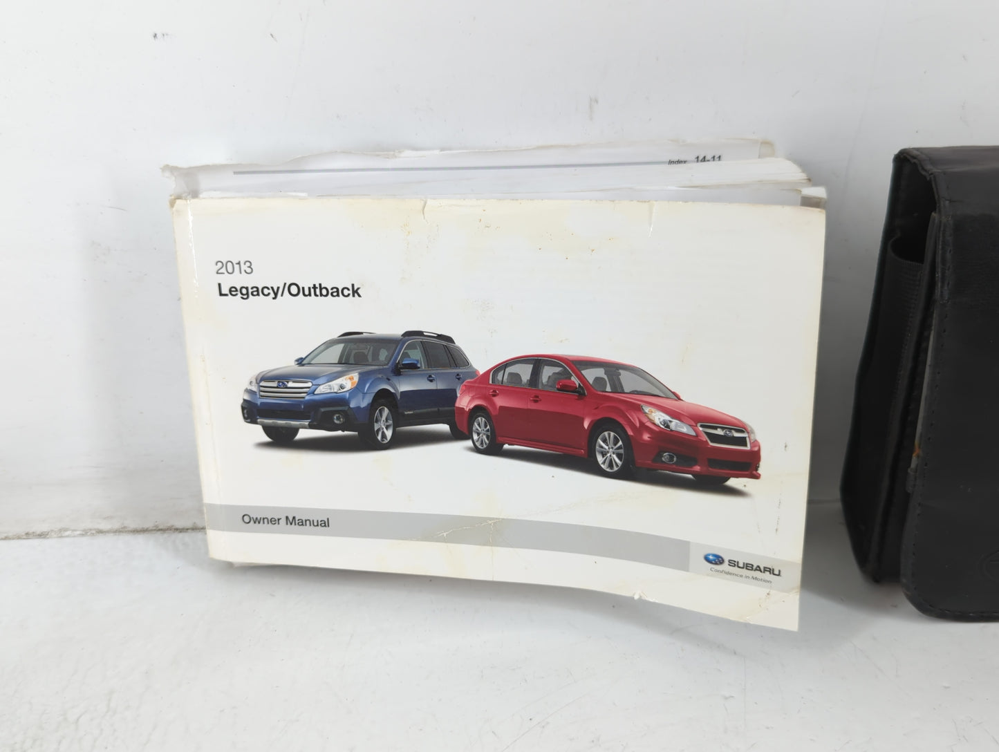 2013 Subaru Outback Owners Manual Book Guide P/N:A2490BE-B OEM Used Auto Parts - Oemusedautoparts1.com