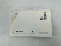 2013 Subaru Outback Owners Manual Book Guide P/N:A2490BE-B OEM Used Auto Parts - Oemusedautoparts1.com