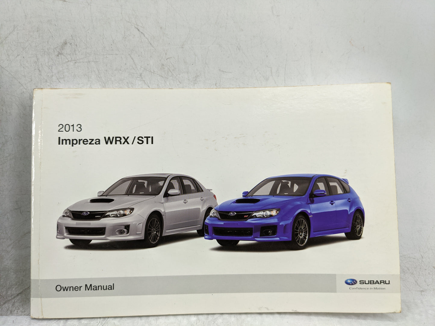 2013 Subaru Wrx Owners Manual Book Guide OEM Used Auto Parts - Oemusedautoparts1.com