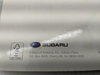 2013 Subaru Wrx Owners Manual Book Guide OEM Used Auto Parts - Oemusedautoparts1.com