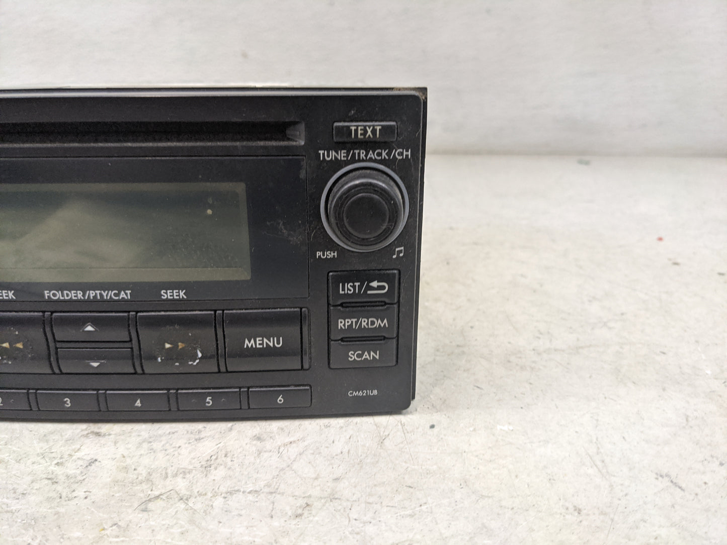 2013-2014 Subaru Xv Radio AM FM Cd Player Receiver Replacement P/N:86201FJ620 PF-3386A-A, AX2PF3292 Fits Fits 2012 2013 2014