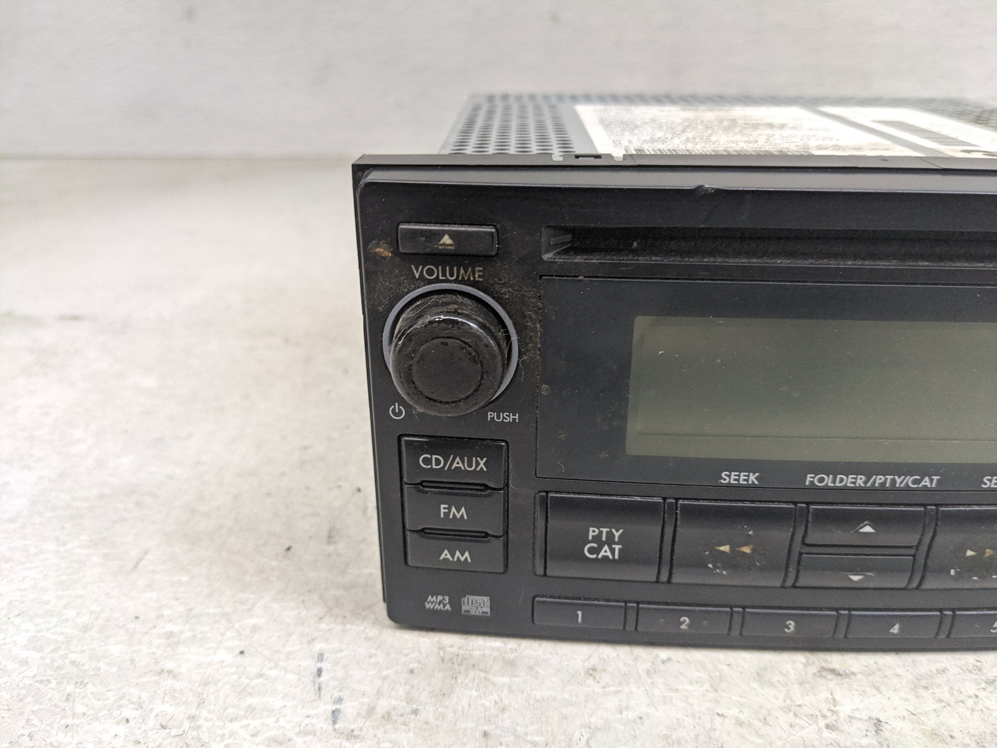 2013-2014 Subaru Xv Radio AM FM Cd Player Receiver Replacement P/N:86201FJ620 PF-3386A-A, AX2PF3292 Fits Fits 2012 2013 2014