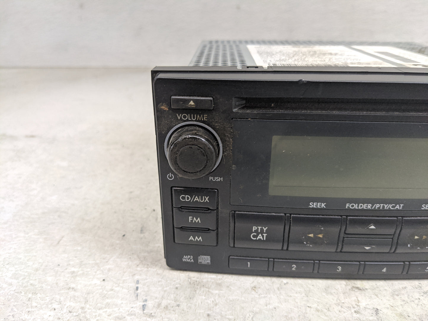 2013-2014 Subaru Xv Radio AM FM Cd Player Receiver Replacement P/N:86201FJ620 PF-3386A-A, AX2PF3292 Fits Fits 2012 2013 2014