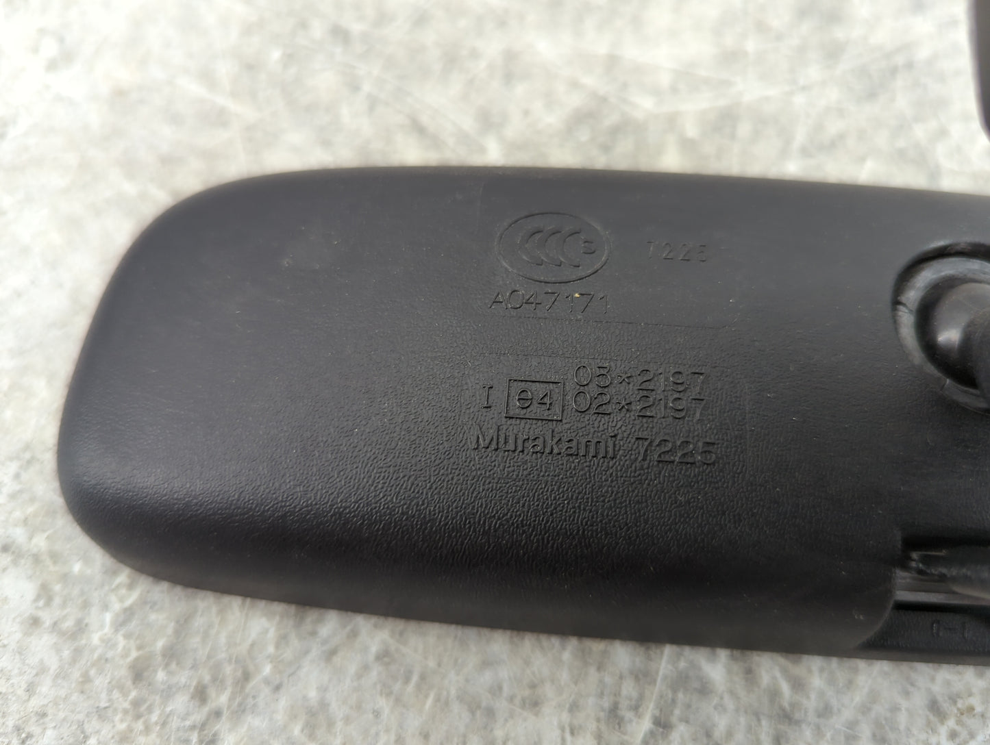2013-2015 Subaru Xv Interior Rear View Mirror Replacement OEM P/N:A047171 Murakami 7225 Fits OEM Used Auto Parts - Oemusedau