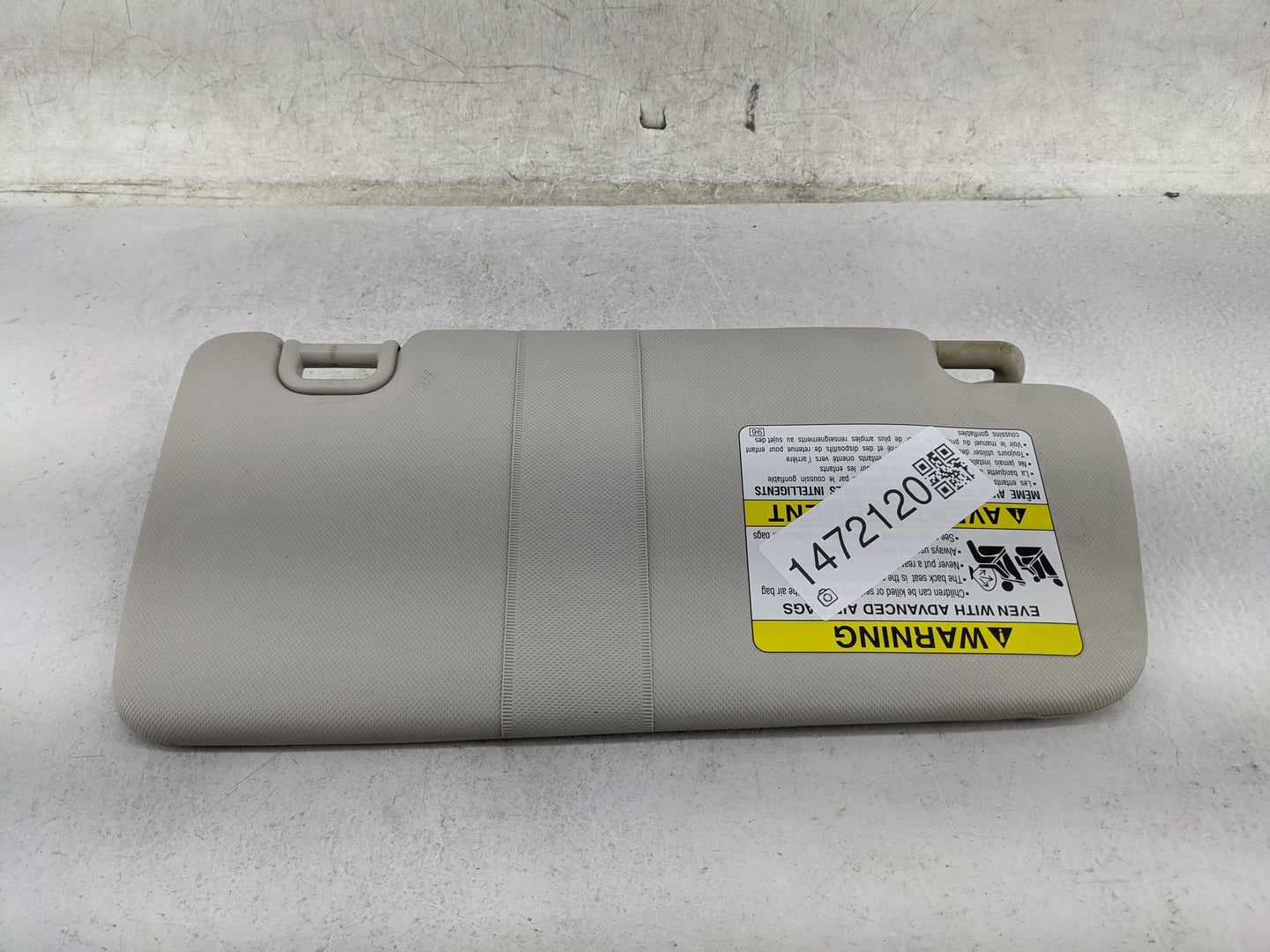 2013-2014 Subaru Xv Sun Visor Shade Replacement Driver Left Mirror Fits Fits 2012 2013 2014 OEM Used Auto Parts - Oemusedaut