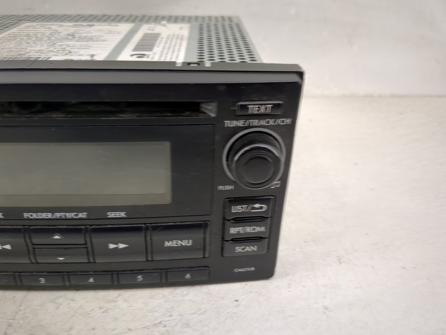 2013-2014 Subaru Xv Radio AM FM Cd Player Receiver Replacement P/N:86201FJ620 PF-3386A-A, CM621UB Fits Fits 2012 2013 2014 O