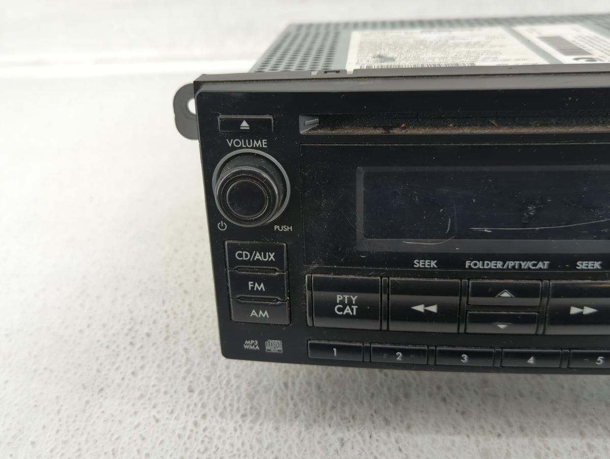 Subaru Xv Am Fm Cd Player Radio Receiver 522657 - Oemusedautoparts1.com