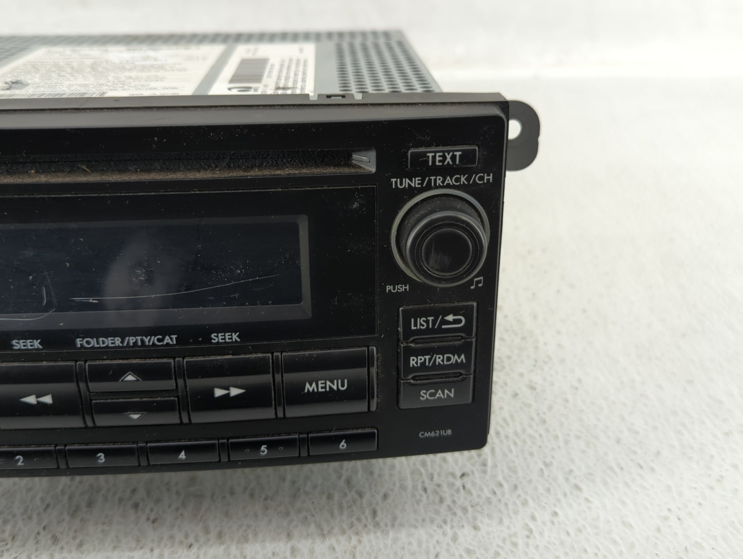 Subaru Xv Am Fm Cd Player Radio Receiver - Oemusedautoparts1.com