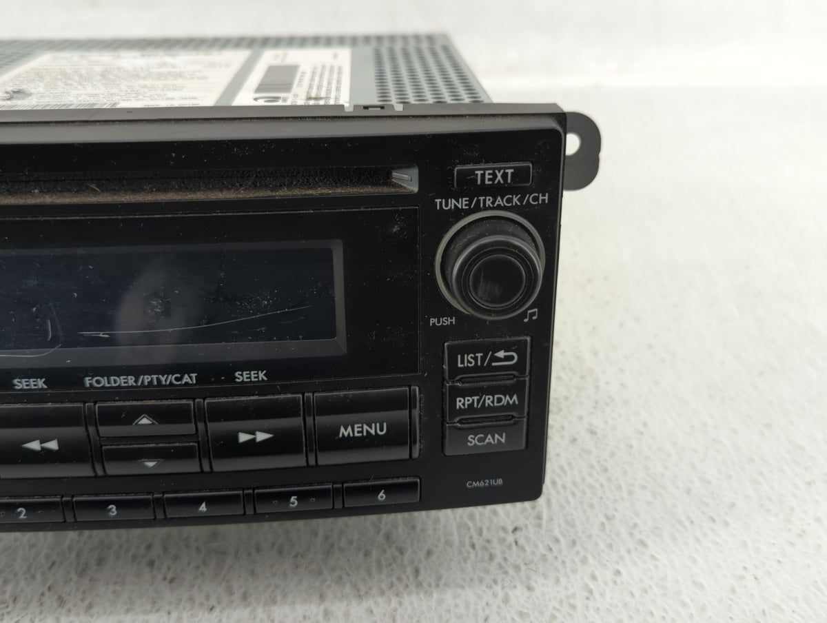 Subaru Xv Am Fm Cd Player Radio Receiver 522657 - Oemusedautoparts1.com