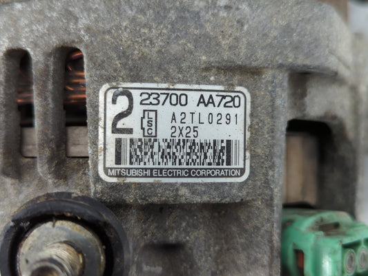 2013-2015 Subaru Xv Alternator Replacement Generator Charging Assembly Engine OEM P/N:23700 AA720 Fits Fits 2012 2013 2014 2015 OEM Used Auto Parts