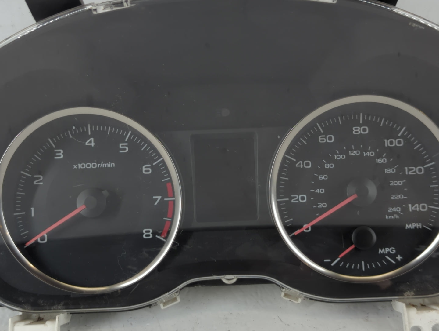 2013 Subaru Xv Instrument Cluster Speedometer Gauges P/N:85003FJ630 Fits OEM Used Auto Parts - Oemusedautoparts1.com