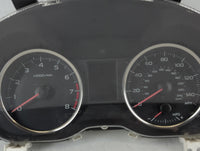 2013 Subaru Xv Instrument Cluster Speedometer Gauges P/N:85003FJ630 Fits OEM Used Auto Parts - Oemusedautoparts1.com