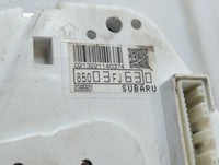 2013 Subaru Xv Instrument Cluster Speedometer Gauges P/N:85003FJ630 Fits OEM Used Auto Parts - Oemusedautoparts1.com