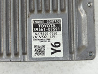 2013-2014 Toyota Avalon PCM Engine Control Computer ECU ECM PCU OEM P/N:89661-07591 Fits Fits 2013 2014 OEM Used Auto Parts 