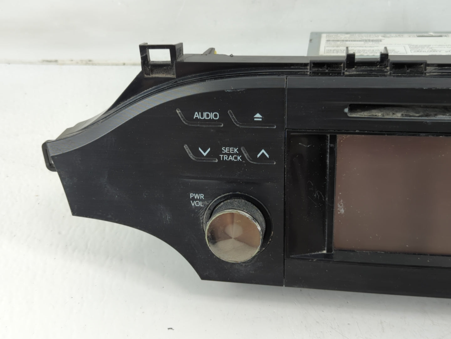 2013-2014 Toyota Avalon Radio AM FM Cd Player Receiver Replacement P/N:86140-07010 Fits Fits 2013 2014 OEM Used Auto Parts -