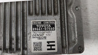 2013-2014 Toyota Avalon PCM Engine Control Computer ECU ECM PCU OEM P/N:89661-07560 Fits Fits 2013 2014 OEM Used Auto Parts 