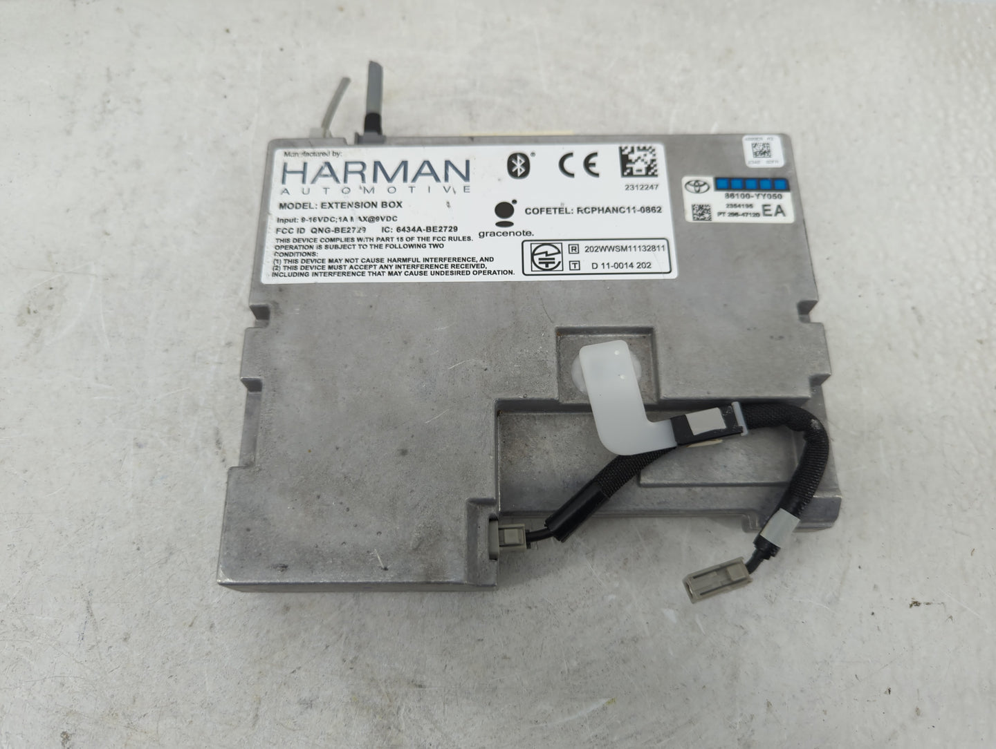 2013-2017 Toyota Avalon Radio AM FM Cd Player Receiver Replacement P/N:86100-YY050 Fits Fits 2013 2014 2015 2016 2017 OEM Us