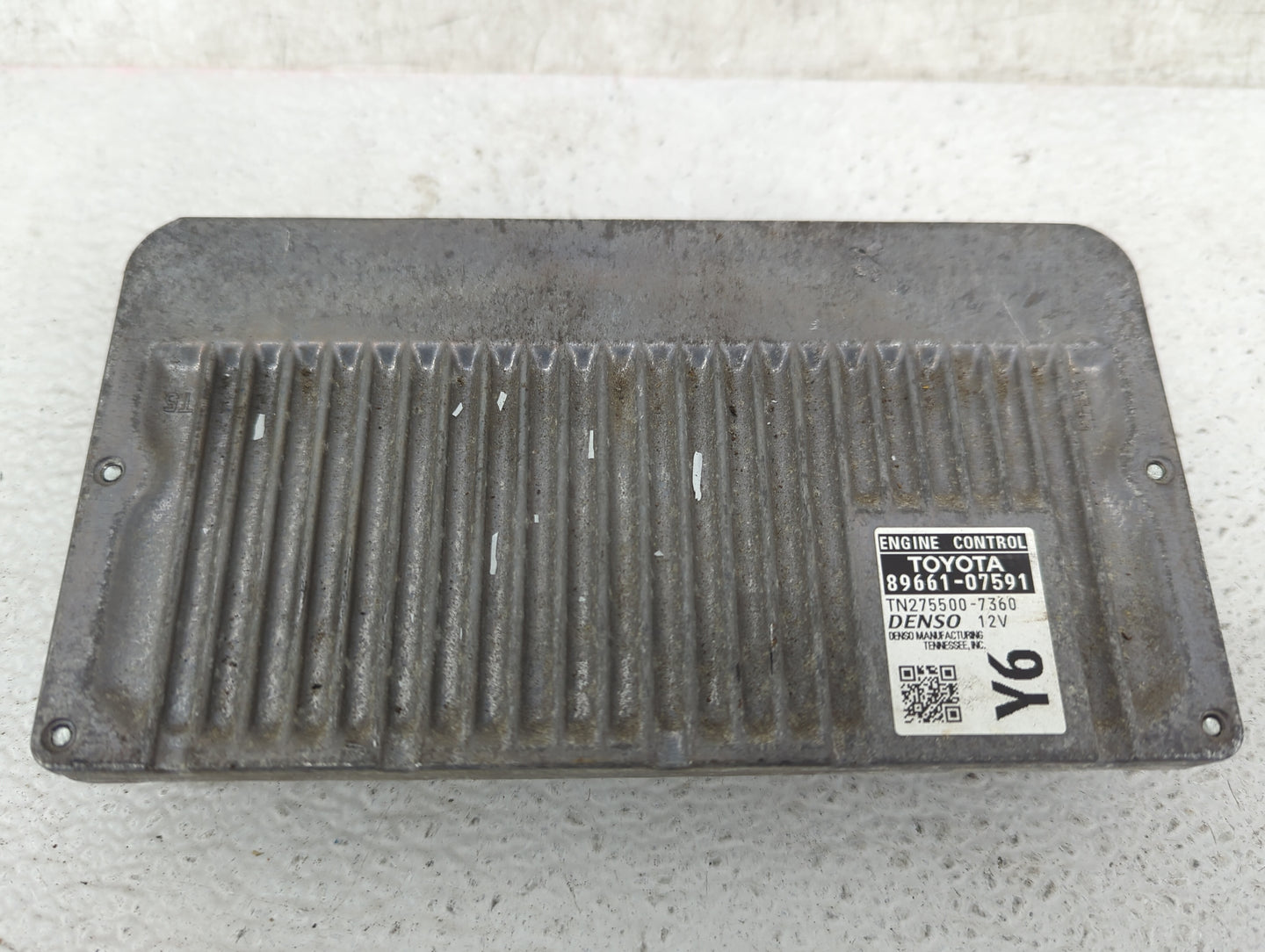 2013-2014 Toyota Avalon PCM Engine Control Computer ECU ECM PCU OEM P/N:89661-07591 TN275500-7360 Fits Fits 2013 2014 OEM Us