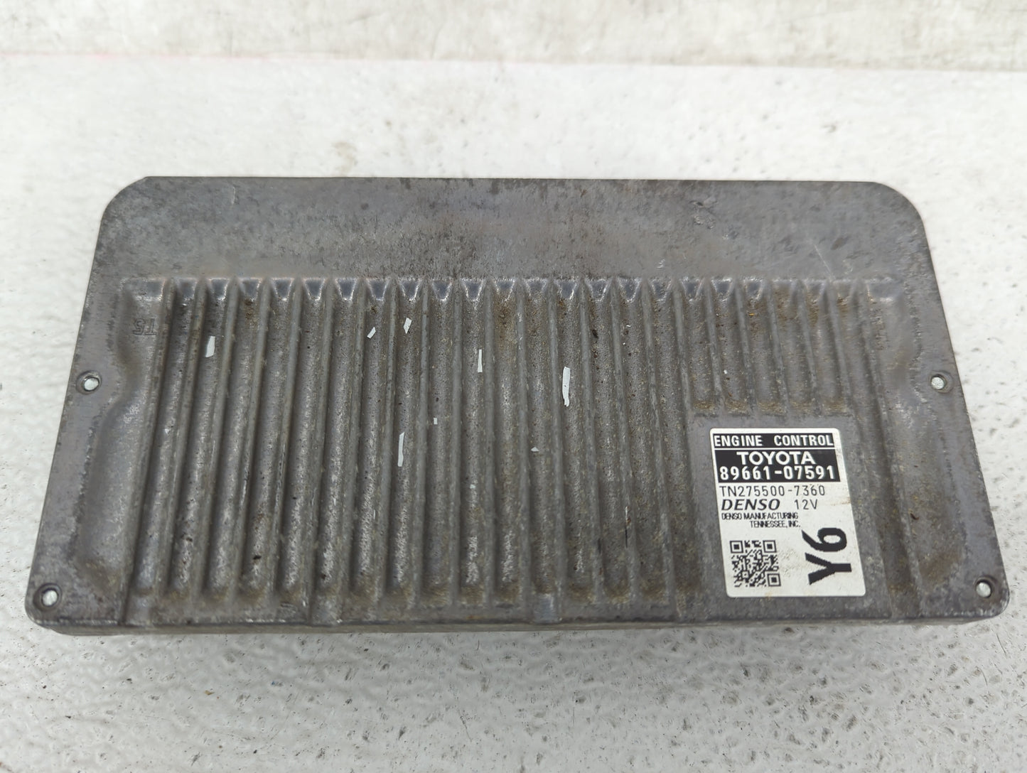 2013-2014 Toyota Avalon PCM Engine Control Computer ECU ECM PCU OEM P/N:89661-07591 TN275500-7360 Fits Fits 2013 2014 OEM Us