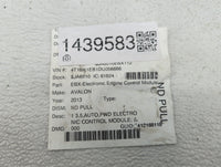 2013-2014 Toyota Avalon PCM Engine Control Computer ECU ECM PCU OEM P/N:89661-07591 TN275500-7360 Fits Fits 2013 2014 OEM Us