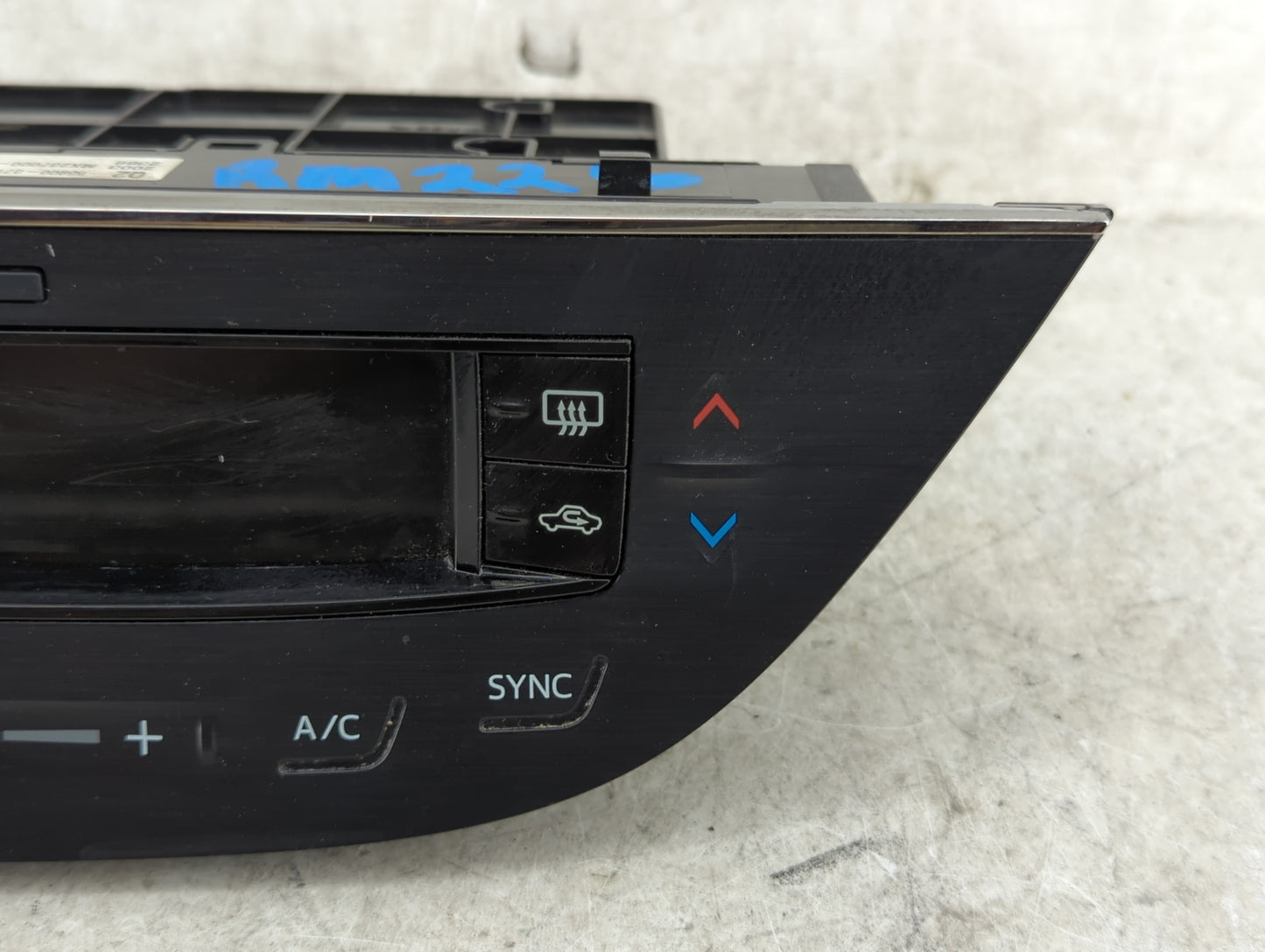 2013-2018 Toyota Avalon Climate Control Module Temperature AC/Heater Replacement P/N:55900-07190 MX237000-4395 Fits OEM Used