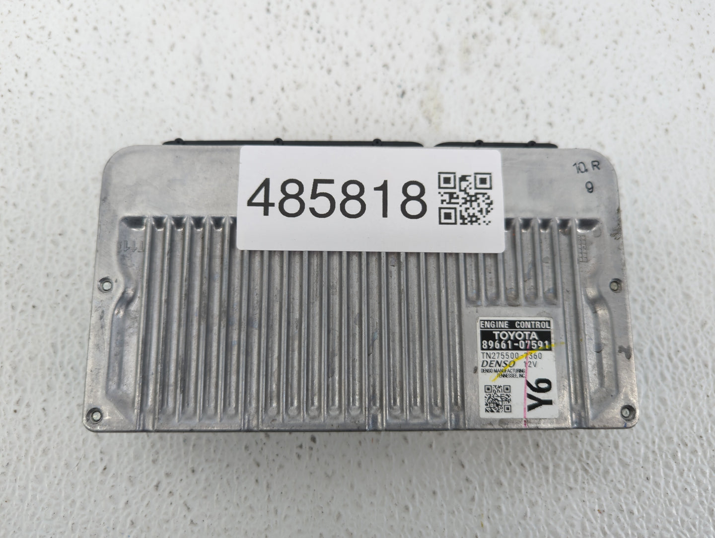 2013-2014 Toyota Avalon PCM Engine Control Computer ECU ECM PCU OEM P/N:89661-07591 89661-07590 Fits Fits 2013 2014 OEM Used