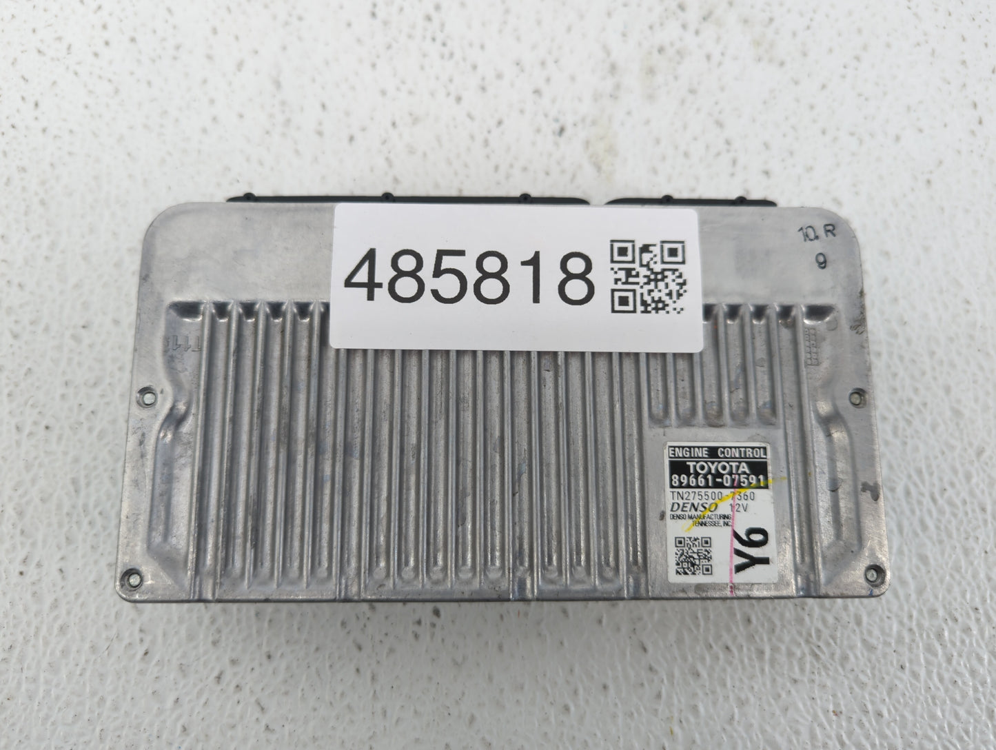 2013-2014 Toyota Avalon PCM Engine Control Computer ECU ECM PCU OEM P/N:89661-07591 89661-07590 Fits Fits 2013 2014 OEM Used