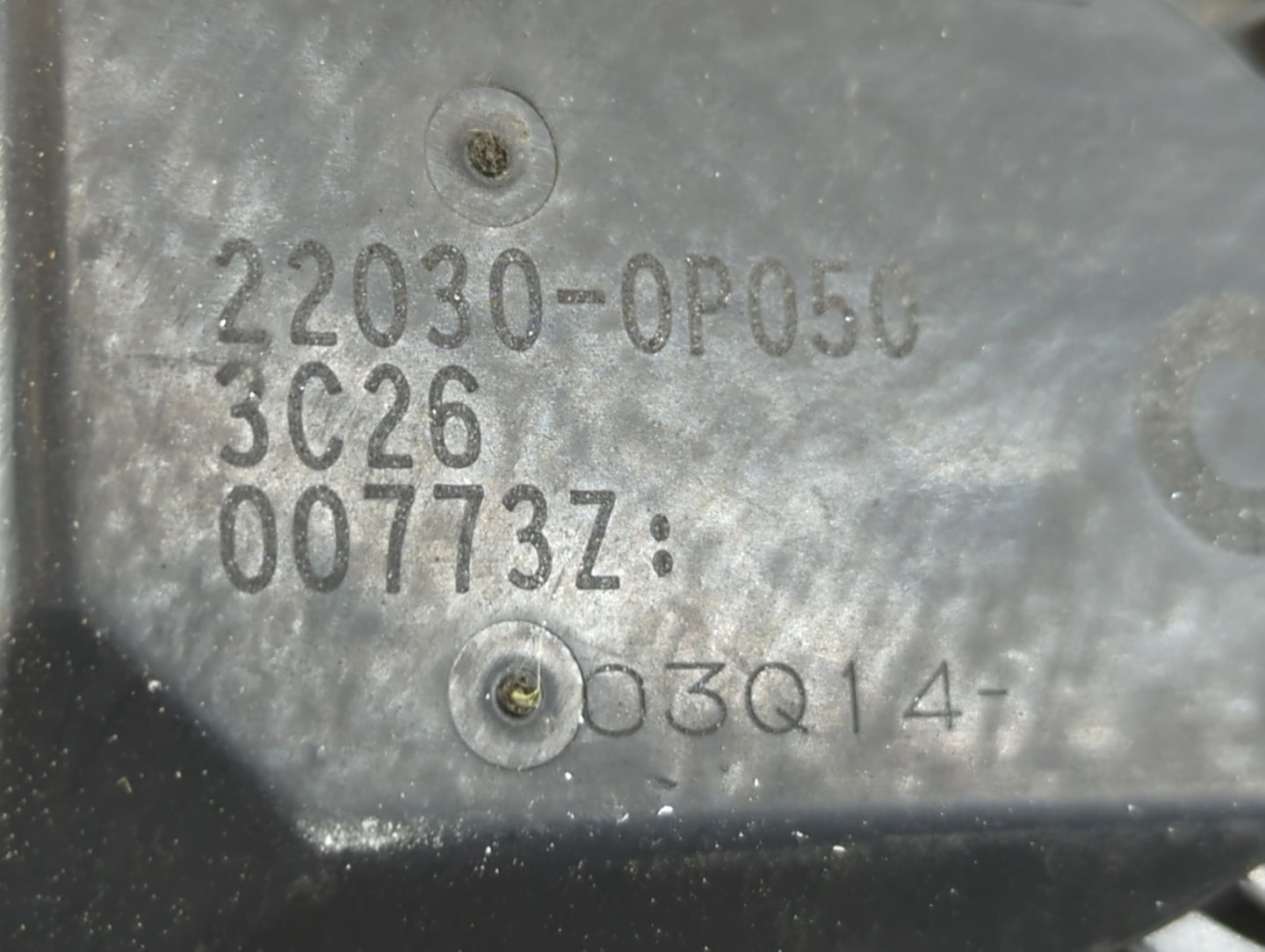 2005-2018 Toyota Avalon Throttle Body P/N:22030-0P050 Fits OEM Used Auto Parts - Oemusedautoparts1.com