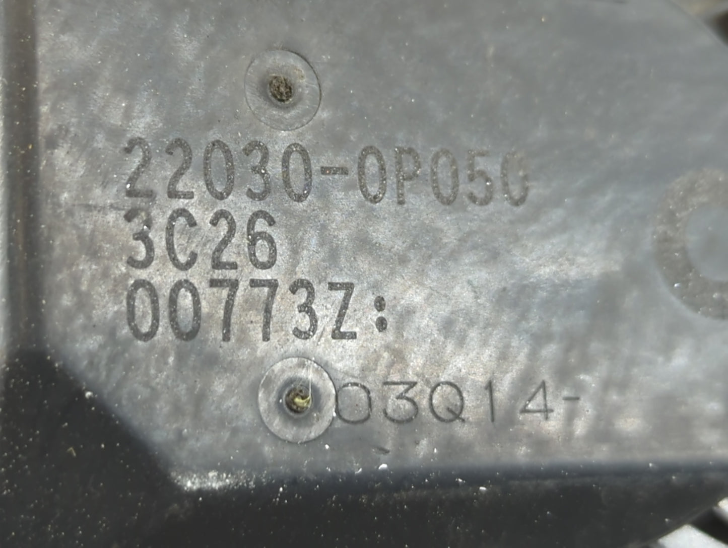 2005-2018 Toyota Avalon Throttle Body P/N:22030-0P050 Fits OEM Used Auto Parts - Oemusedautoparts1.com
