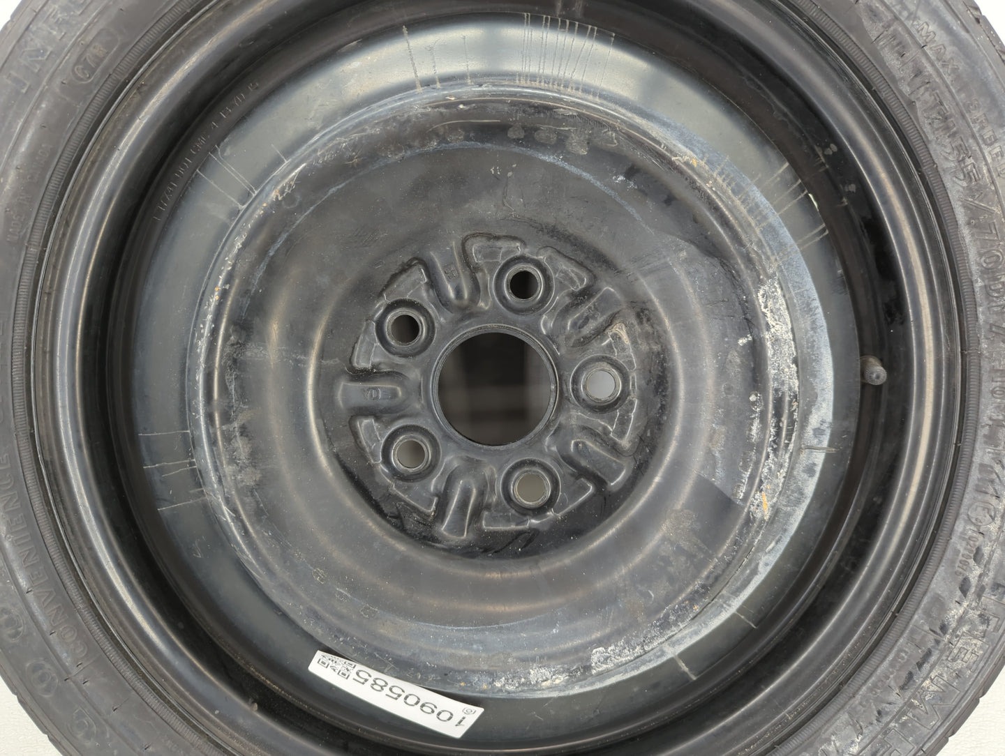 2007-2017 Toyota Camry Spare Donut Tire Wheel Rim Oem - Oemusedautoparts1.com