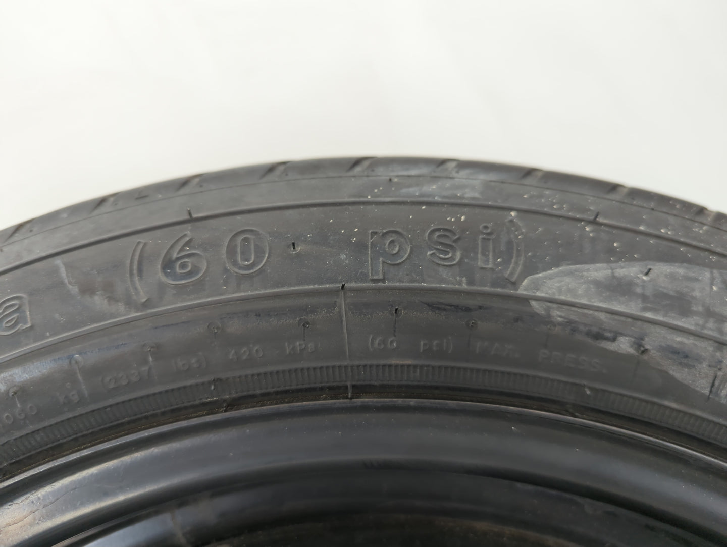 2007-2017 Toyota Camry Spare Donut Tire Wheel Rim Oem - Oemusedautoparts1.com