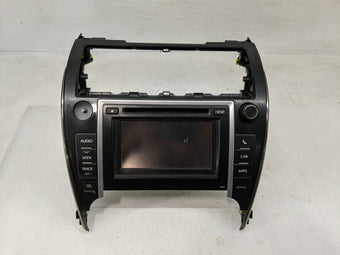 compare product 2013 Toyota Camry Radio AM FM Cd Player Receiver Replacement P/N:06041A0KJ3ZR2W8 86140-06020, 86140-06041 Fits OEM Used Auto Parts