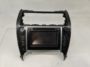 2013 Toyota Camry Radio AM FM Cd Player Receiver Replacement P/N:06041A0KJ3ZR2W8 86140-06020, 86140-06041 Fits OEM Used Auto