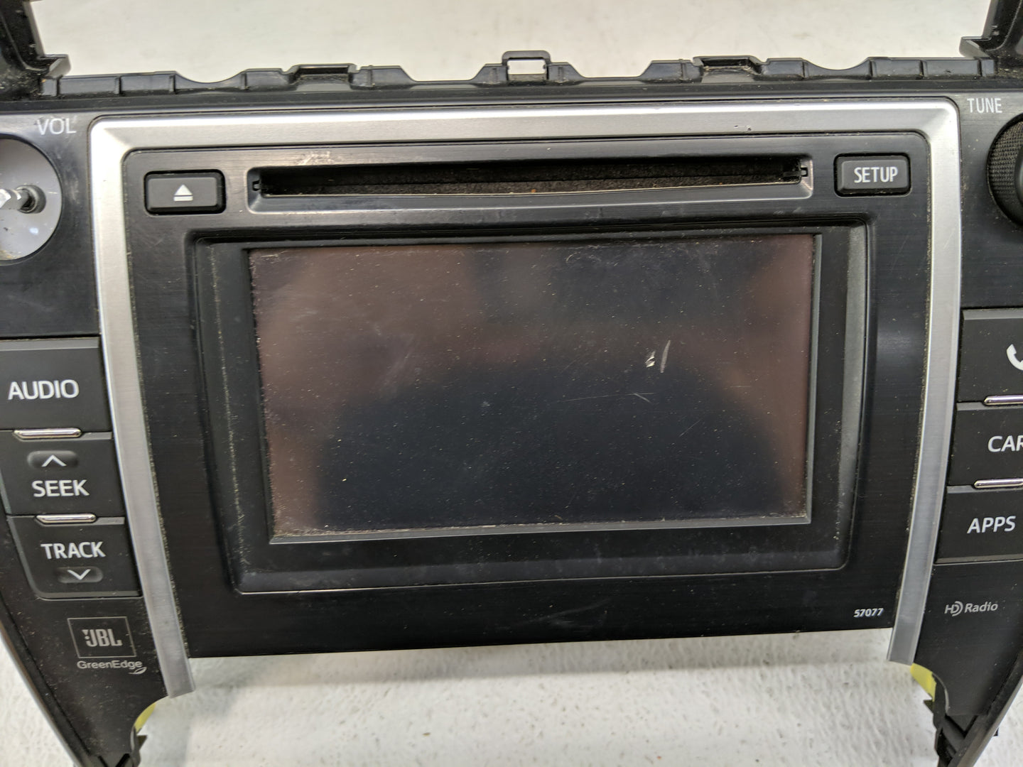 2013 Toyota Camry Radio AM FM Cd Player Receiver Replacement P/N:06041A0KJ3ZR2W8 86140-06020, 86140-06041 Fits OEM Used Auto