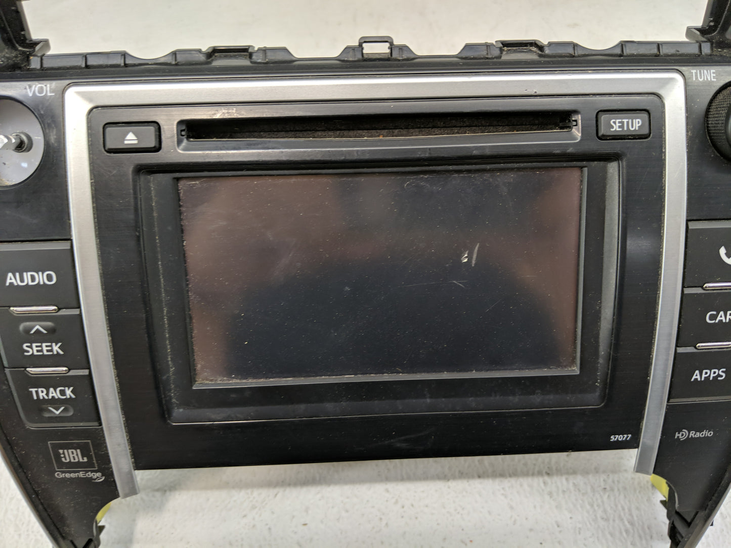 2013 Toyota Camry Radio AM FM Cd Player Receiver Replacement P/N:06041A0KJ3ZR2W8 86140-06020, 86140-06041 Fits OEM Used Auto
