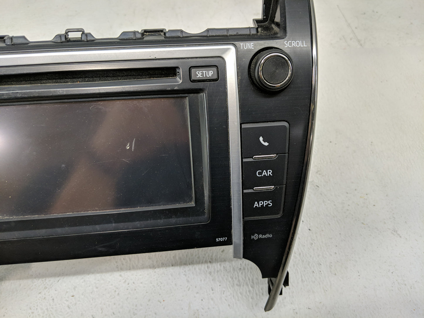 2013 Toyota Camry Radio AM FM Cd Player Receiver Replacement P/N:06041A0KJ3ZR2W8 86140-06020, 86140-06041 Fits OEM Used Auto
