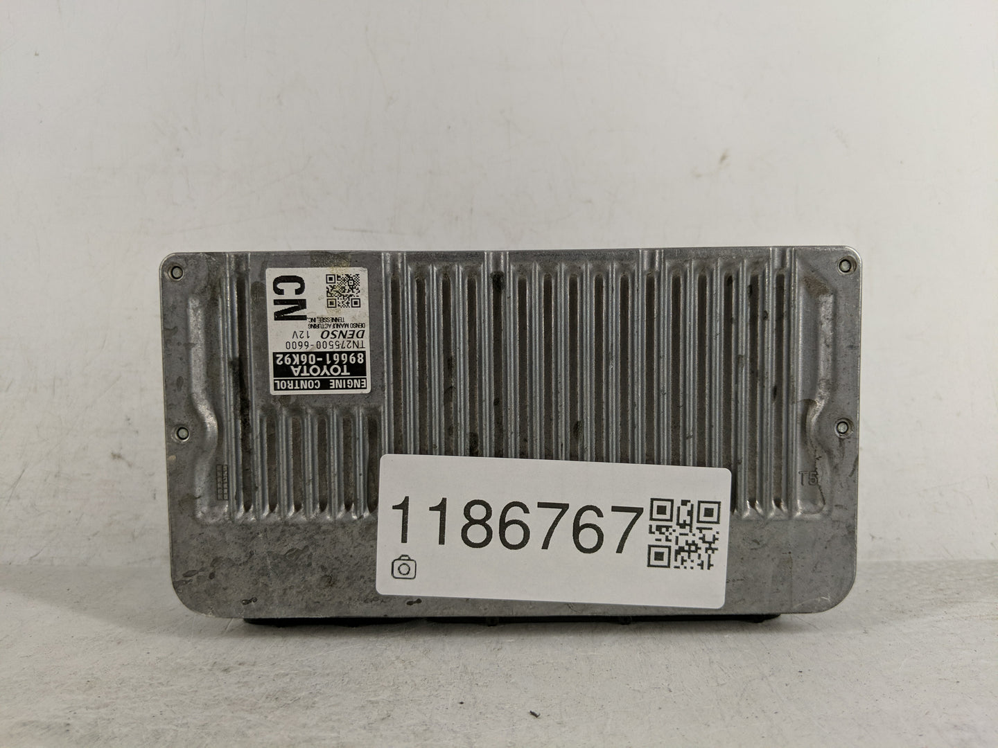 2012-2013 Toyota Camry PCM Engine Control Computer ECU ECM PCU OEM P/N:89661-06K92 Fits Fits 2012 2013 OEM Used Auto Parts -