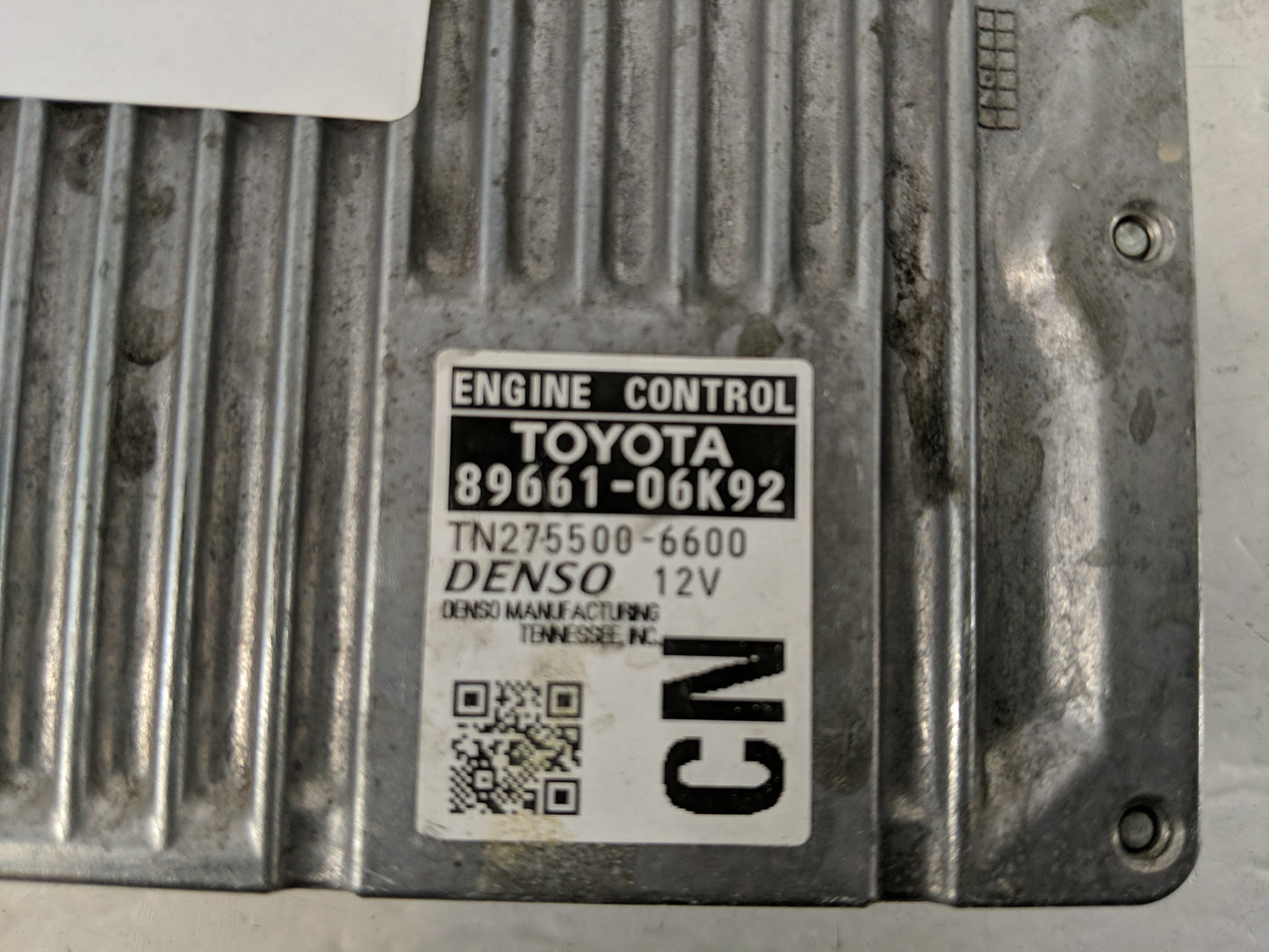 2012-2013 Toyota Camry PCM Engine Control Computer ECU ECM PCU OEM P/N:89661-06K92 Fits Fits 2012 2013 OEM Used Auto Parts -