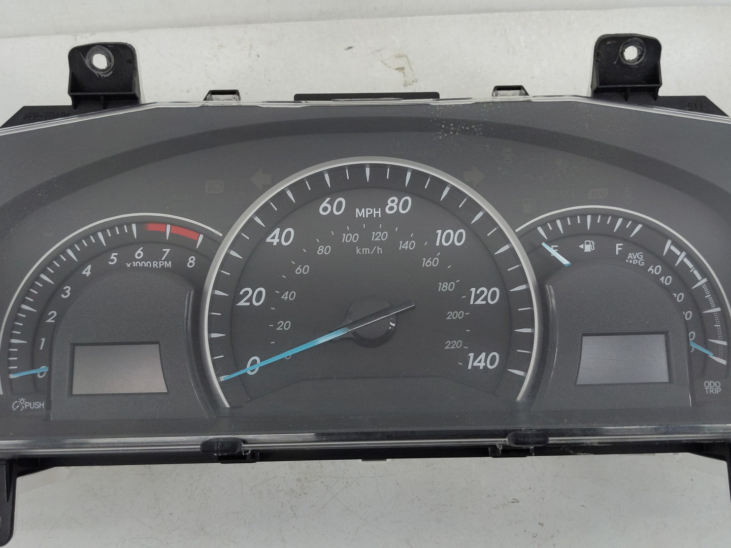 2013-2014 Toyota Camry Instrument Cluster Speedometer Gauges P/N:83800-0X620-00 Fits Fits 2013 2014 OEM Used Auto Parts - Oe