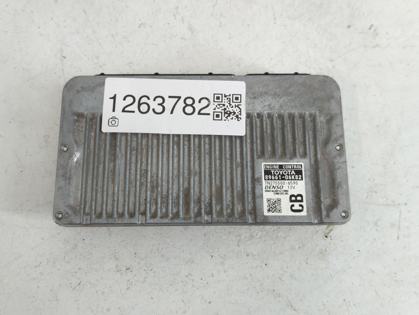 2012-2014 Toyota Camry PCM Engine Control Computer ECU ECM PCU OEM P/N:TN27550-6590 89661-06K82 Fits Fits 2012 2013 2014 OEM