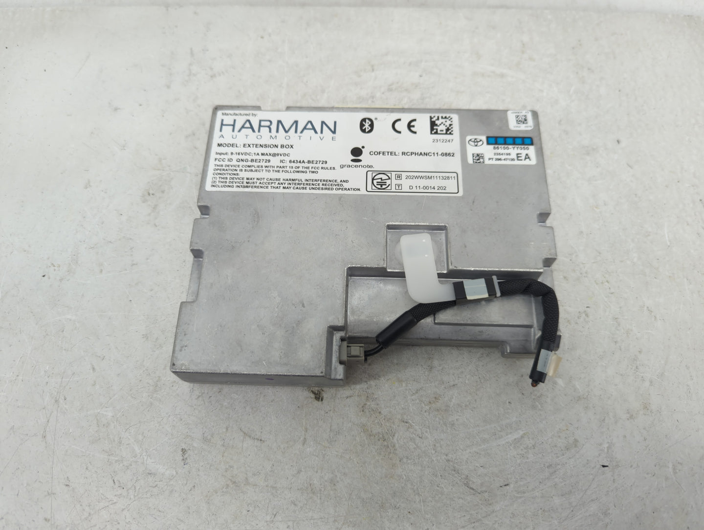 2012-2015 Toyota Camry Radio AM FM Cd Player Receiver Replacement P/N:86100-YY050 Fits Fits 2012 2013 2014 2015 OEM Used Aut
