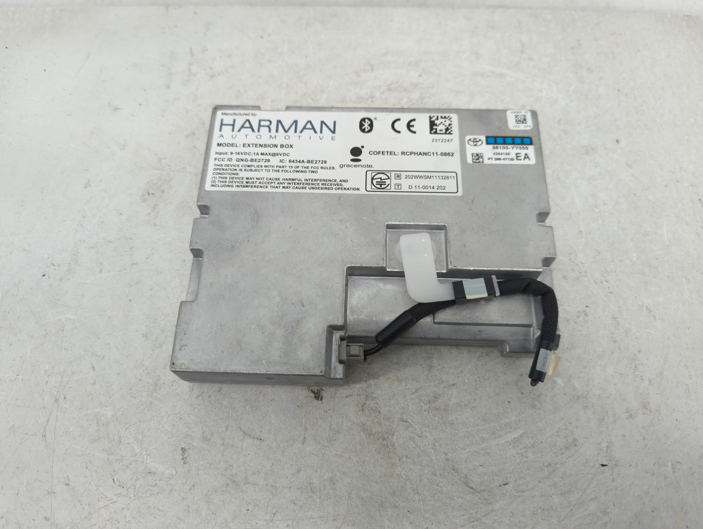 2012-2015 Toyota Camry Radio AM FM Cd Player Receiver Replacement P/N:86100-YY050 Fits Fits 2012 2013 2014 2015 OEM Used Aut