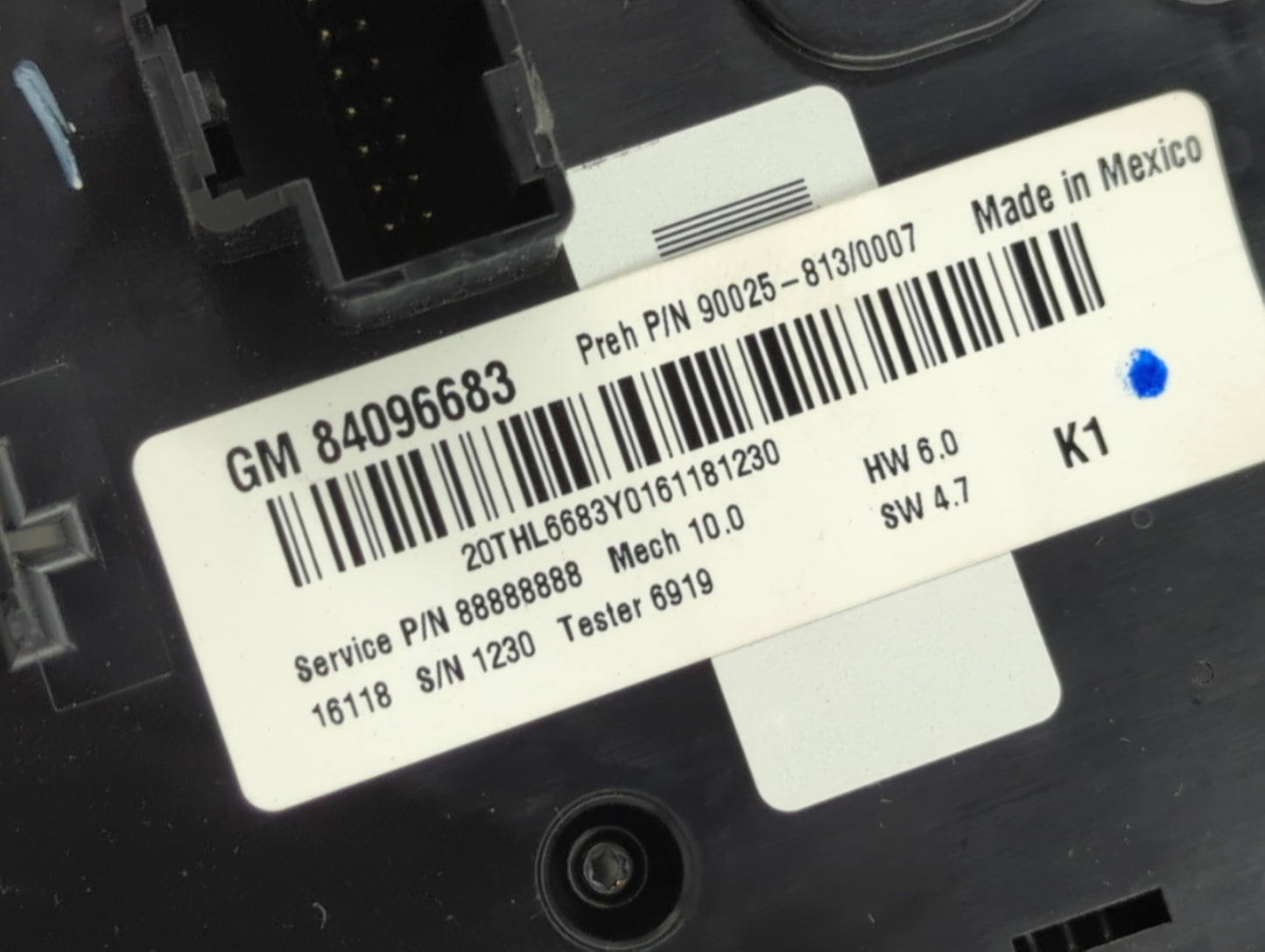 2013-2014 Toyota Camry Radio Control Panel - Oemusedautoparts1.com