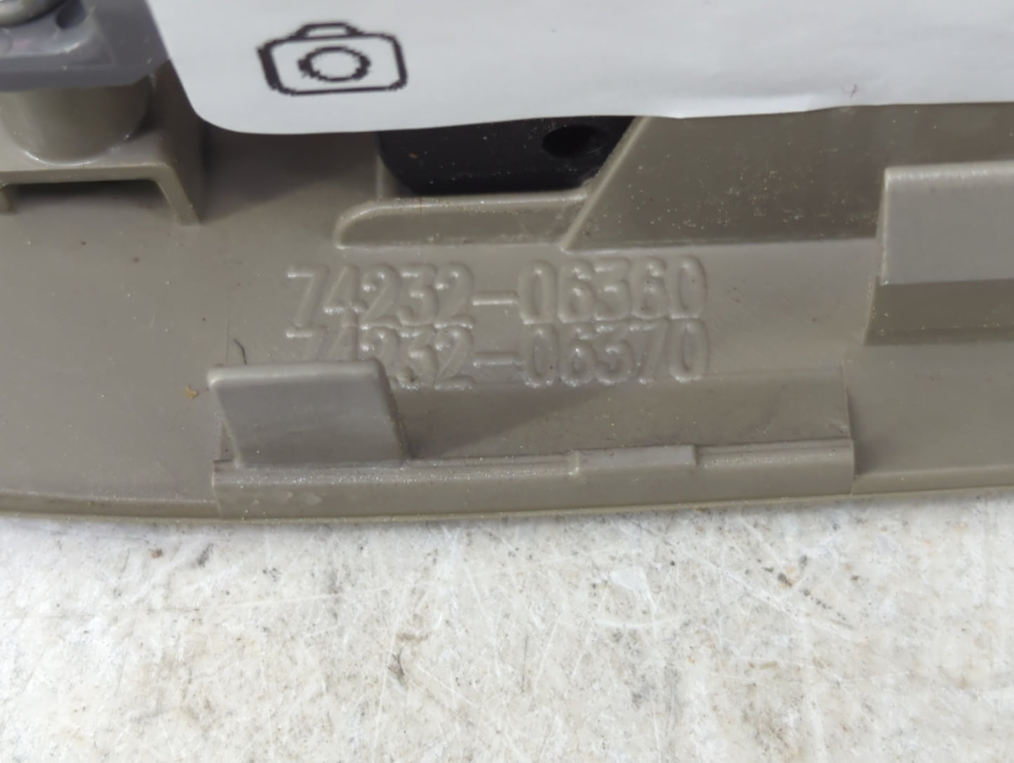 2007-2014 Toyota Camry Master Power Window Switch Replacement Driver Side Left P/N:74232-06370 74232-06360 Fits OEM Used Aut
