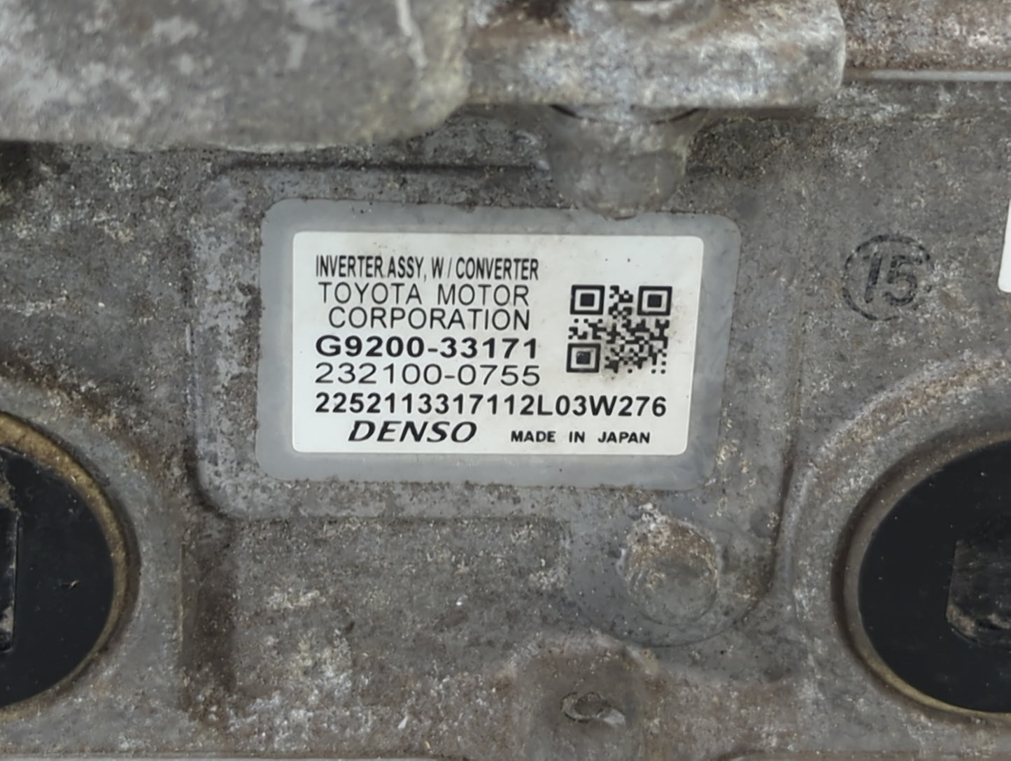 2012-2017 Toyota Camry Hybrid DC Synergy Drive Power Inverter P/N:G9200-33171 Fits Fits 2012 2013 2014 2015 2016 2017 2018 O
