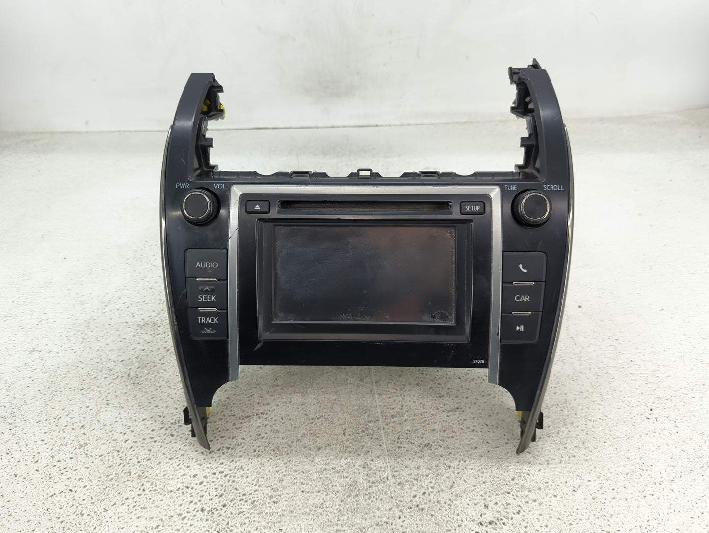 2013-2014 Toyota Camry Radio AM FM Cd Player Receiver Replacement P/N:86140-06011 CV-VS81E14DA Fits Fits 2013 2014 OEM Used 