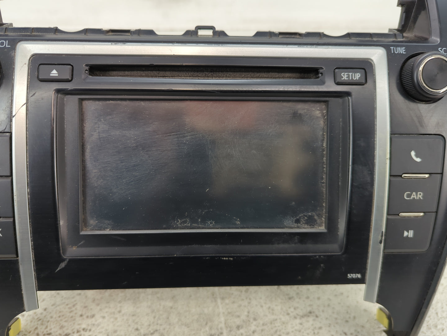 2013-2014 Toyota Camry Radio AM FM Cd Player Receiver Replacement P/N:86140-06011 CV-VS81E14DA Fits Fits 2013 2014 OEM Used 